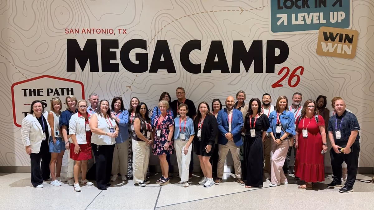 Keller Williams Atlanta North agents at Mega Camp 2026 in San Antonio.